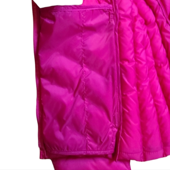 NWT Talbots Women's High Neck Hot Pink Lightweight Quilted Puffer Jacket, Size S - Picture 8 of 14